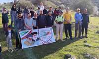 همایش کوهنوردی کارکنان شبکه بهداشت و درمان لالی بمناسبت ایام الله دهه ی مبارک فجر